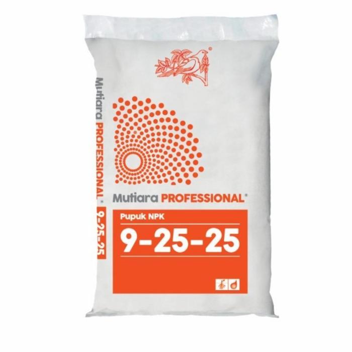 PUPUK NPK MUTIARA PROFESSIONAL 9-25-25 REPACK 1KG