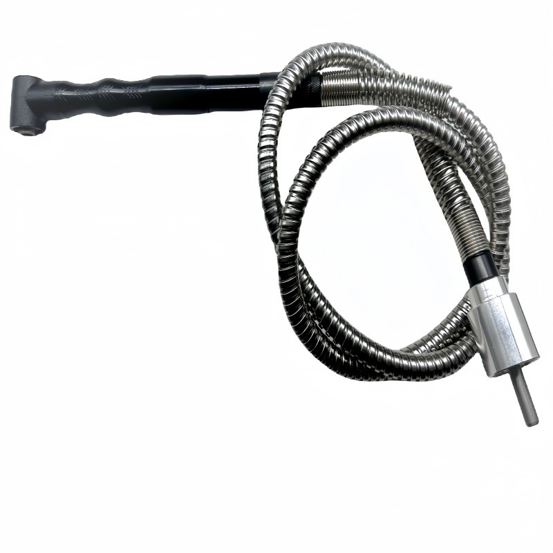 1set 90 degree Handpiece+stainless shaft for drill chuck grinder 6mm anging Flexible Shaft Grinder