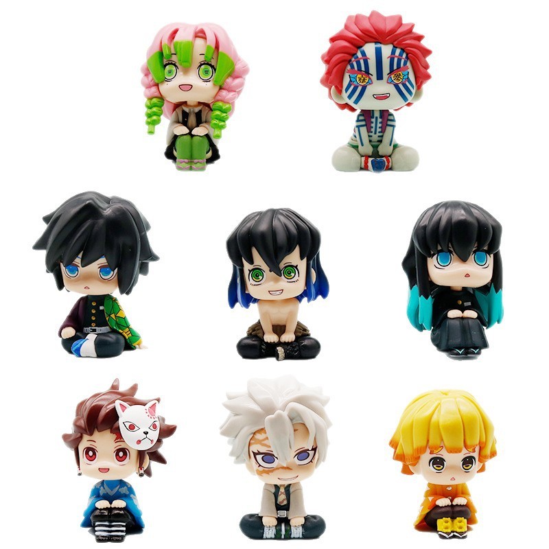 Nendoroid 2218 Tokito Muichiro Demon Slayer Kimetsu No Yaiba Mist Hashira Chibi Figure Pvc Collect