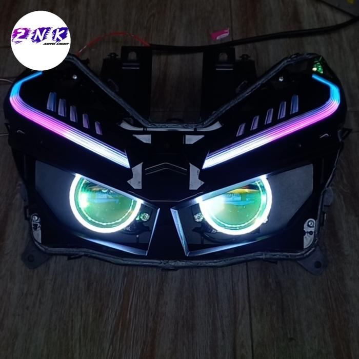 headlamp vario led new biled aes