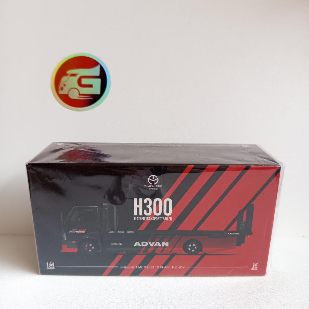 Time Micro H300 Flatbed Transport Truck Trailer Advan (Unsealed) - TM