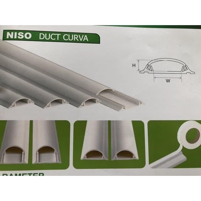 Floor Duct / Duct Curva / Pelindung Kabel Lantai 16 x 65 x 1MTR