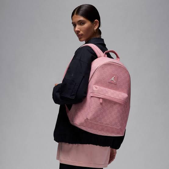 PRODUK TERBATAS Tas Jordan Monogram Backpack Pink Limited Edition