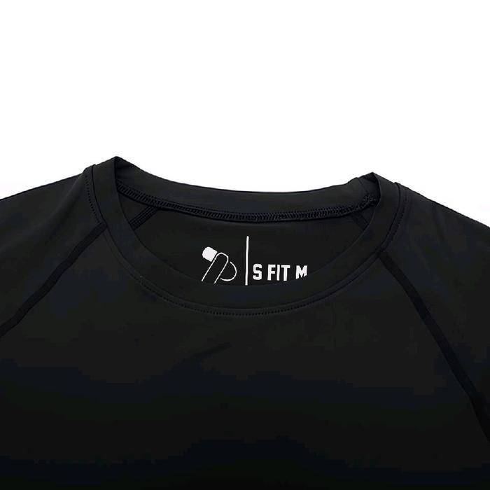 LUBBY Baju Olahraga Kompresi Ketat Lengan Panjang Gymshark/ Baju Gymshark/ Baju Olahraga Gymshark