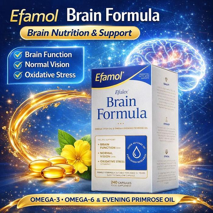 EFAMOL EFALEX BRAIN FORMULA 240 CAPSULES