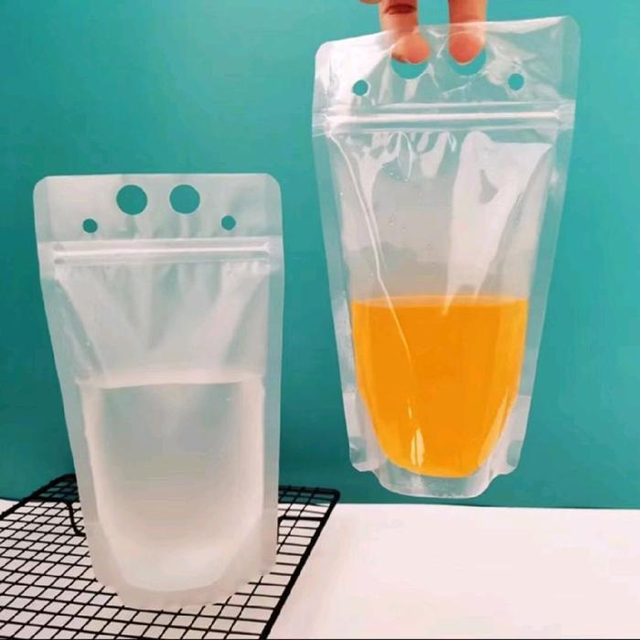 Plastik Pouch Minuman 50Pcs / Standing Pouch / Plastik Juice Premium / Plastik Jus