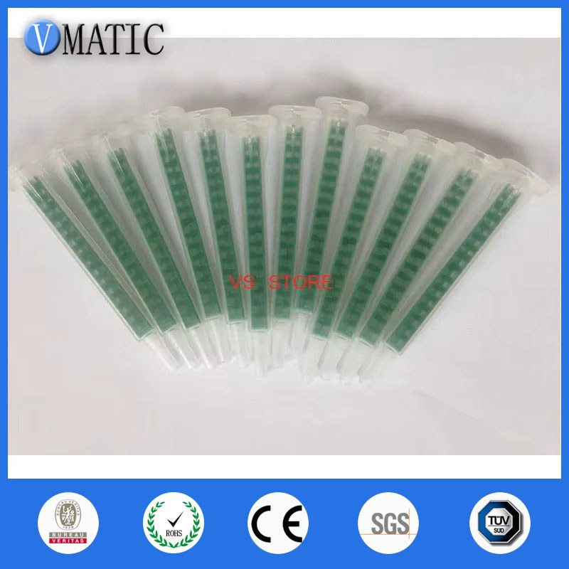 ?F6-16 Static Mixer Nozzles 6-16mm Stainless Steel Spiral Tips for Epoxy/AB Glue Dispensing (30pcs)?