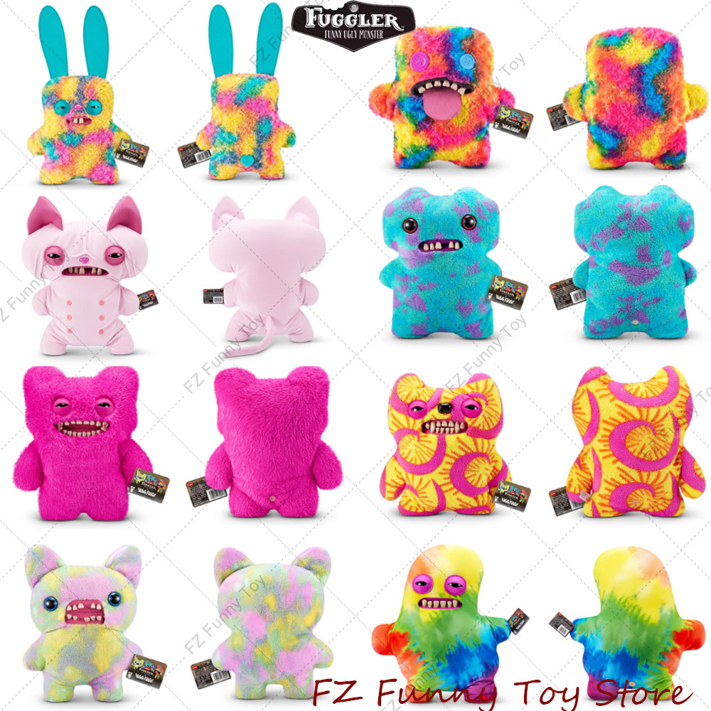 Big Fuggler Monster Original Plush Doll Large-Sized 22-44Cm Ugly Tooth Monster Fluffy Sphynx Cat