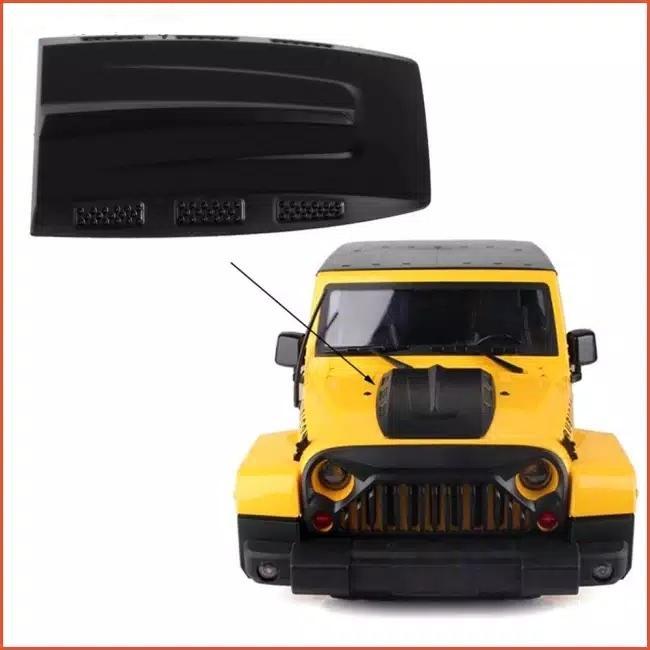 Engine hood Rc Axial scx10 body jeep Rubicon Wrangler 1/10