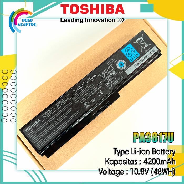 Ready Original Baterai TOSHIBA PA3817 L740 L745 L745D L775