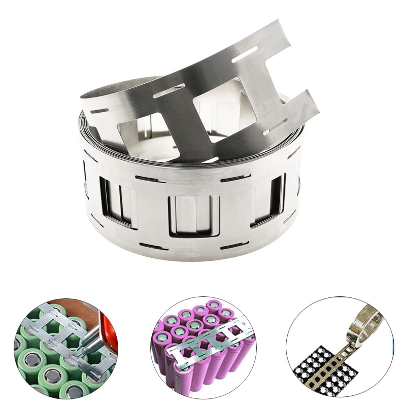 0.15x27mm 0.15x18.5mm 0.15x20.1mm High Purity Pure Nickel Belt For