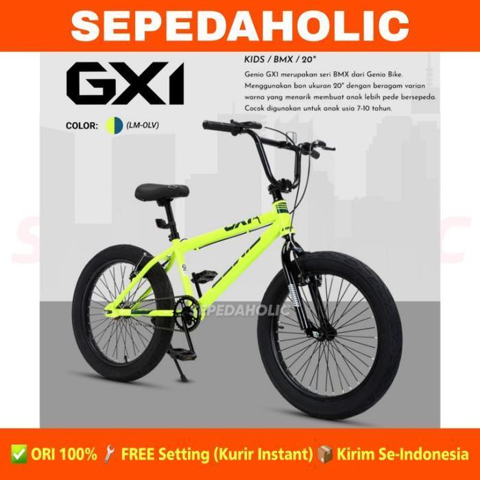 Sepeda Anak Laki BMX GENIO GX 01 Ukuran 20 Inch