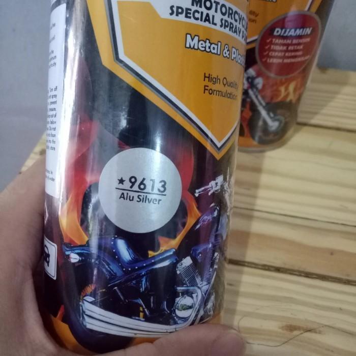 Pilox Pilok Diton Premium Alu Silver 9613 Diton Silper Silver 400Cc #Gratisongkir