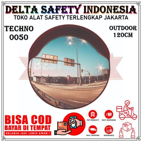 ASLI Convex Mirror 120cm Outdoor Cermin Cembung Simpang Jalan BERKUALITAS READY STOCK