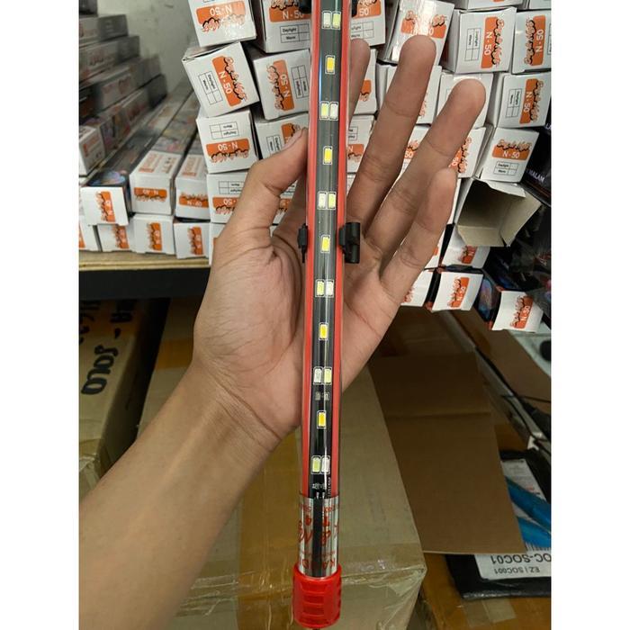 Lampu Celup Kandila T4 N Day And Night Aquarium Ikan Channa Koki Arwana