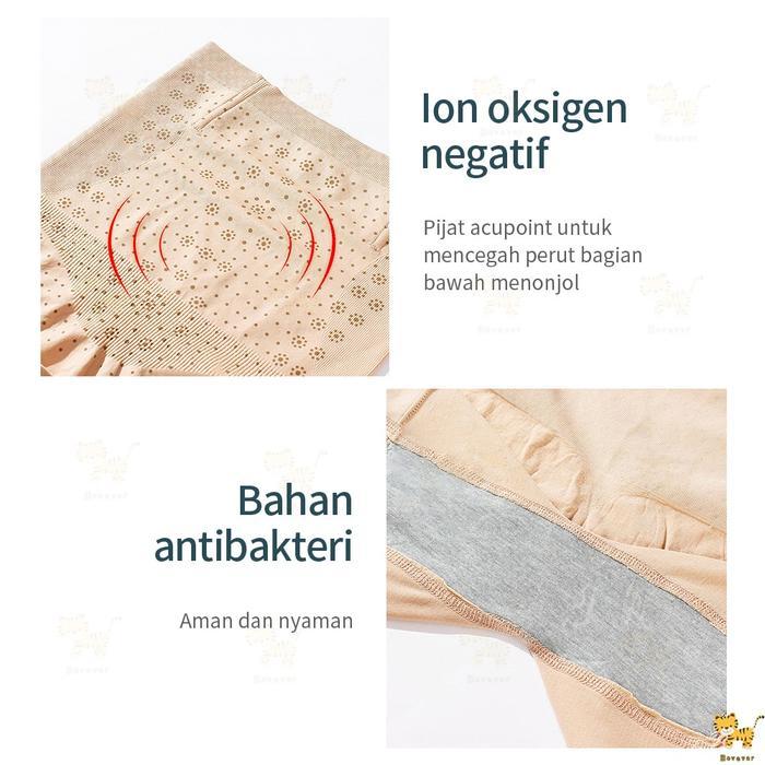 Korset Celana Infrared Ori - Celana Korset Pelangsing Perut Buncit - Korset Wanita Viral Waist