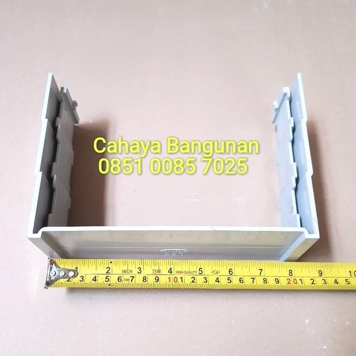 ((DISKON)) Sok Sambung Sambungan Talang Air Langgeng Kotak PVC 8" Inch 8Inc 8Inch