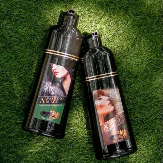 Sinhair shampo NEW version Original jepang, sinhair ready Black,