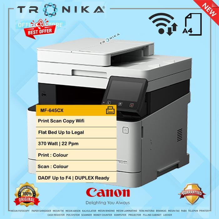 MESIN FOTOCOPY WARNA CANON MF-645CX ORIGINAL GARANSI RESMI