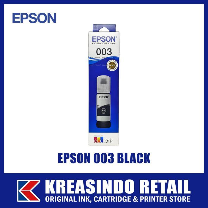 Tinta Epson 003 Black Original