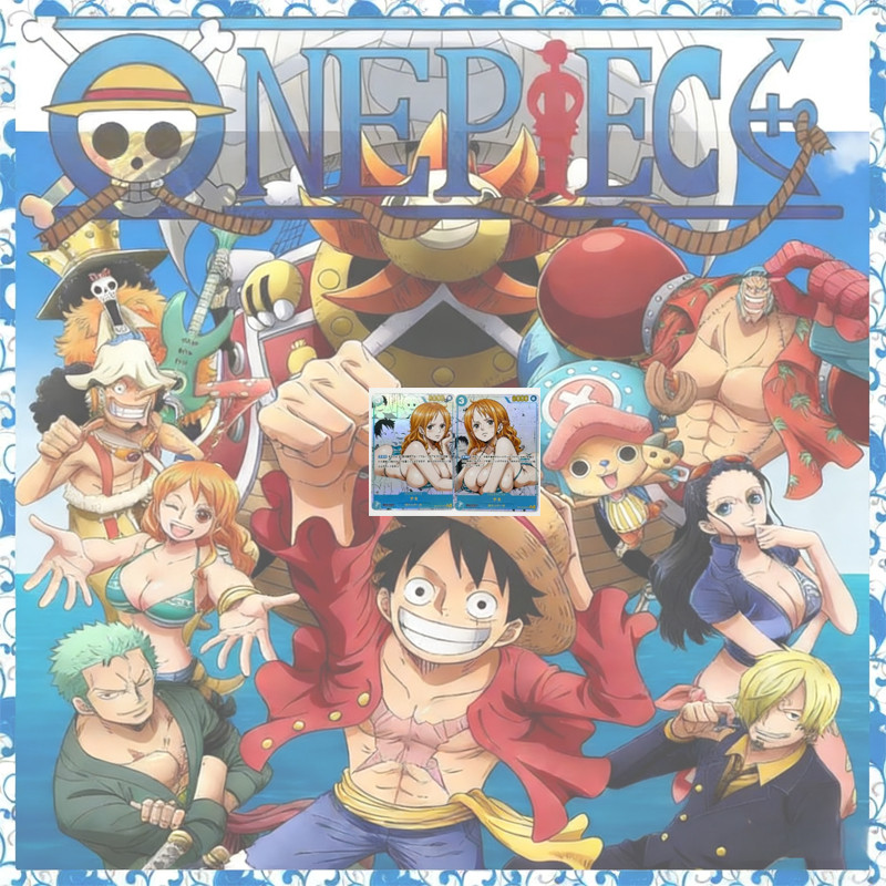 Anime One Piece Diy Color Flash Cards Hancock Perona Nami Robin Yamato Collection Cards Christmas