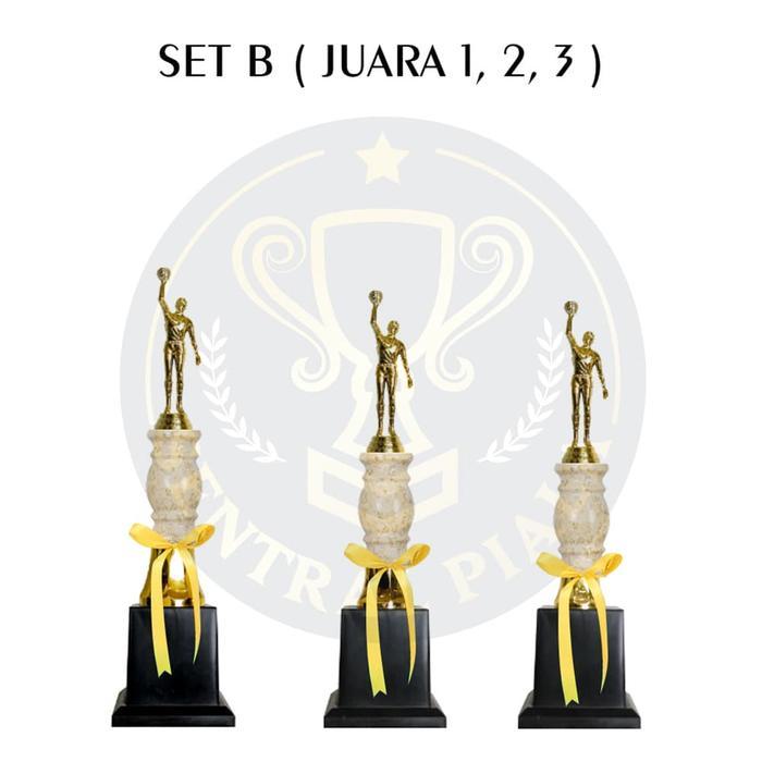 Best Seller / Piala Trophy Patung Marmer Golf Basket Voli