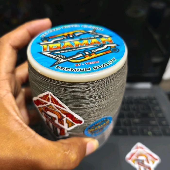 Gelasan Matot Abu Idaman Logo Biru 6000 Yard Murah