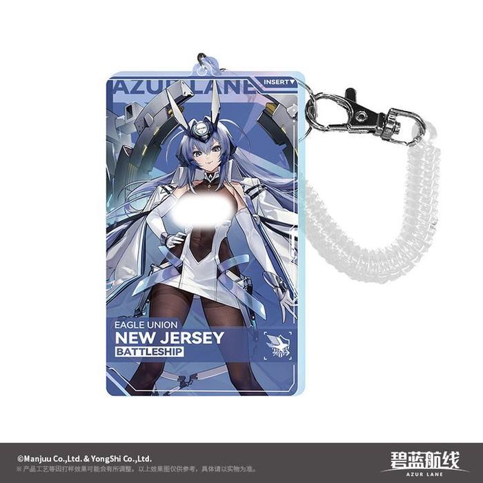 HOT SALE AZUR LANE NEW JERSEY NEW SHIP DEPARTURE SERIES ACRYLIC KEYCHAIN (10CM) TERMURAH