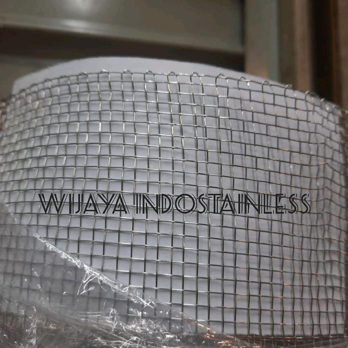 Kawat Mesh 8 Stainless SS 304 Wiremesh Wire Mesh Kawat Loket Rollan