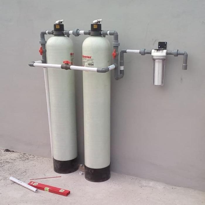 Paket filter air double tabung / filter air dua tabung