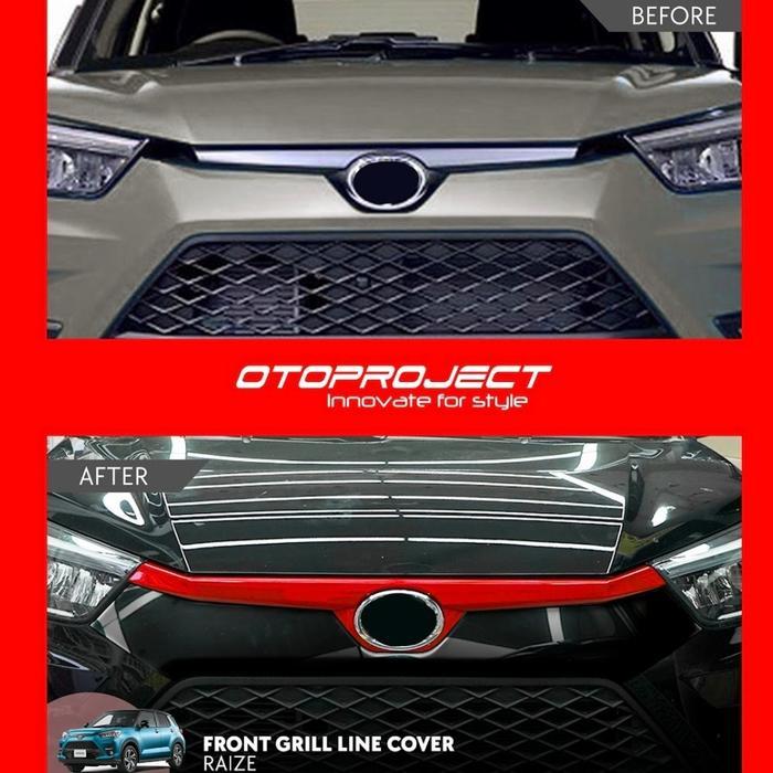 List Front Grill Line Cover Otoproject Raize 2022