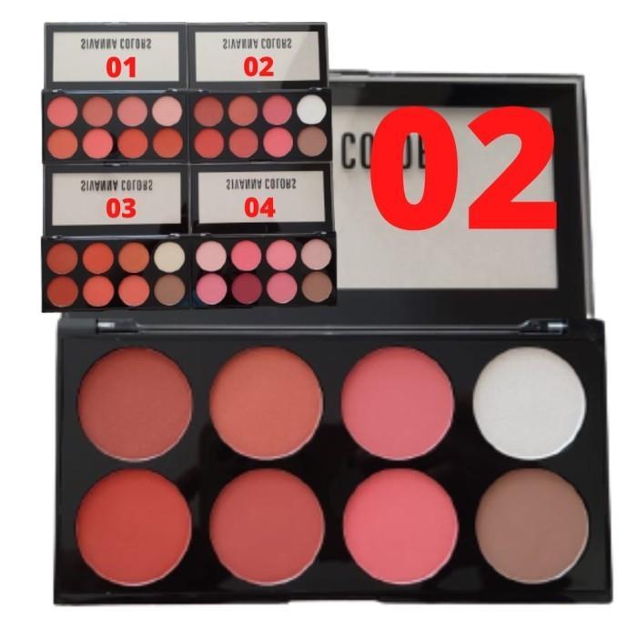 Sivanna Colors Ultra Blush On Palette Original Blush On Sivanna Hf319 Terlaris