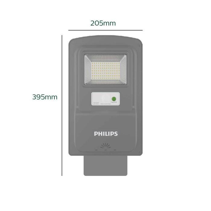 TERPERCAYA Lampu Jalan PJU Led Solar Cell PHILIPS BRC010 all In 1 StreetLight SMD