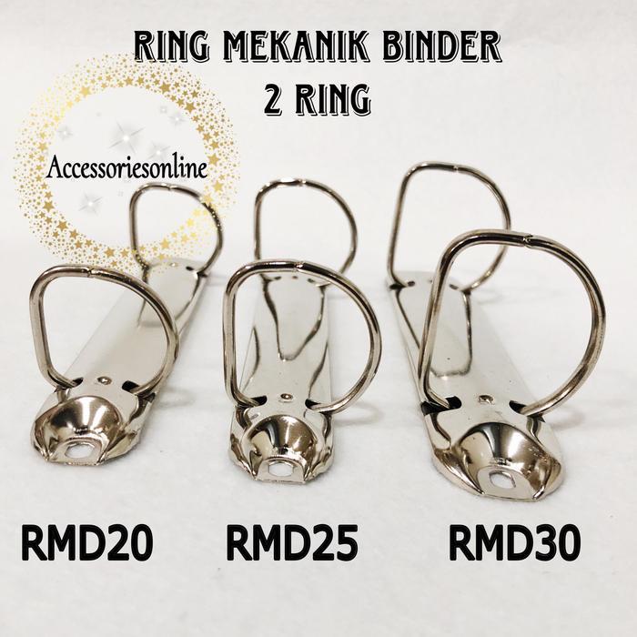 Ring mekanik binder agenda mekanik 2 ring D - 1 pcs - RM D20