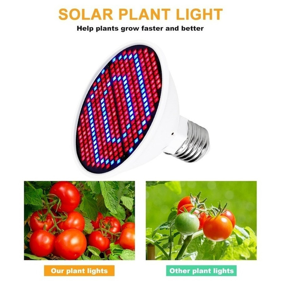 MunLii Led Grow Bulb Hydroponic Growth Light LED Grow Lamp Full Spectrum LED Plant Growth UV Lamp