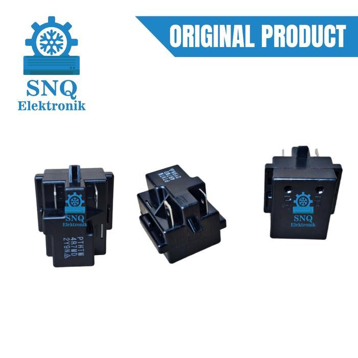 PTC relay kulkas 2 pin original panasonic - Riley ori kulkas panasonic