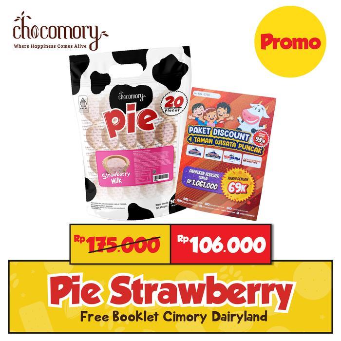 Pie Strawberry Isi 20 Free Booklet Cimory Deryland