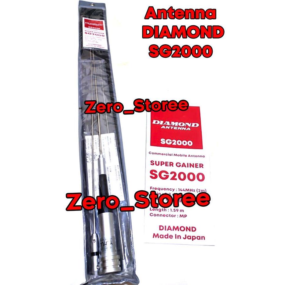 Ada Stok Antena DIAMOND SG2000 SG-2000 SG 2000 Antenna Mobil VHF GAINER SUPER