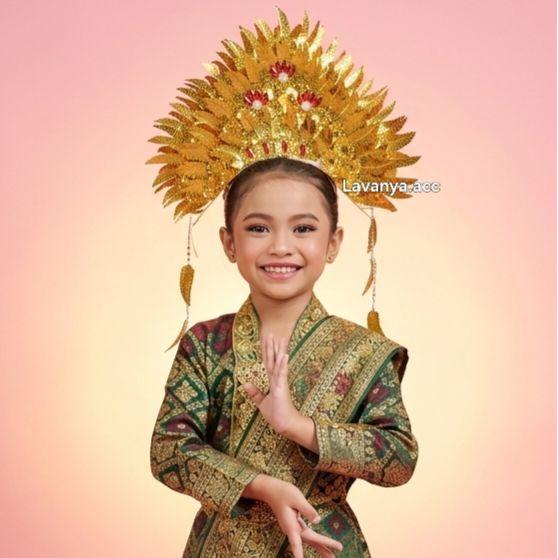 Mahkota Suntiang Melayu/Padang/Minang Anak Dewasa