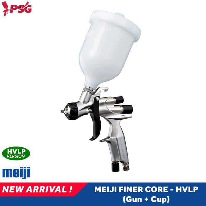 Meiji Finer Core Gun+Cup - HVLP Aircap