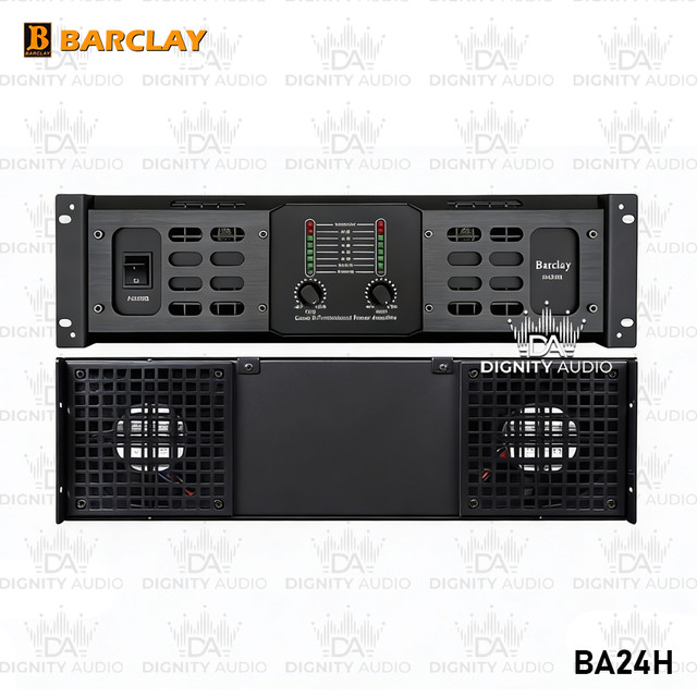 Power Amplifier BARCLAY BA24H | BA 24 H | BA 24H Class H Original By HUPER
