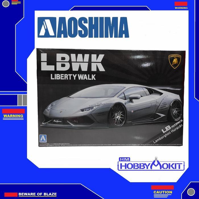 AOSHIMA 1/24 LB WORKS LAMBORGHINI HURACAN VER.2