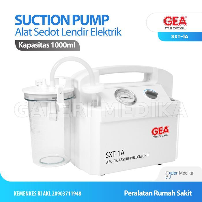 Suction Pump / Alat Sedot Dahak GEA SXT-1A / Alat Penyedot Dahak dan Lendir