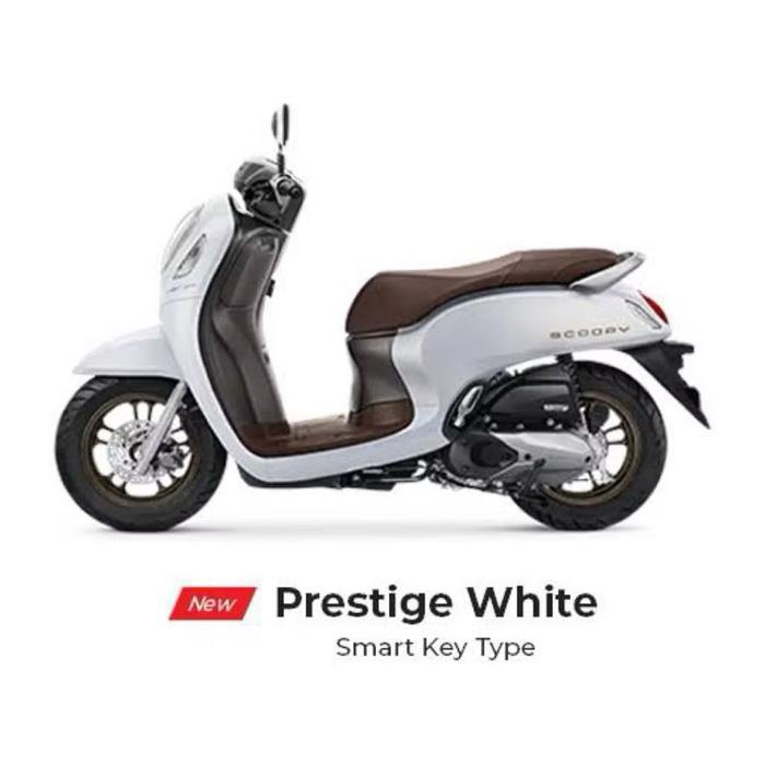 Scoopy White Prestige 2024 Mixing Colors By Jaya Mandiri