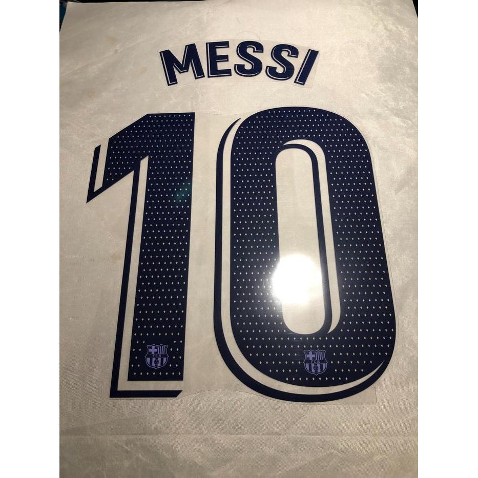 Nameset Original Messi Barcelona Away Season 2021-22