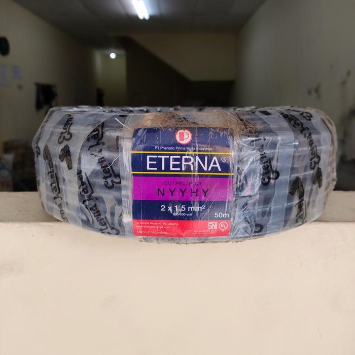 Kabel Eterna Nyyhy 2X1.5 2X,5 2 X 1,5 2 X 1.5 Eterna 50M 50 Meter