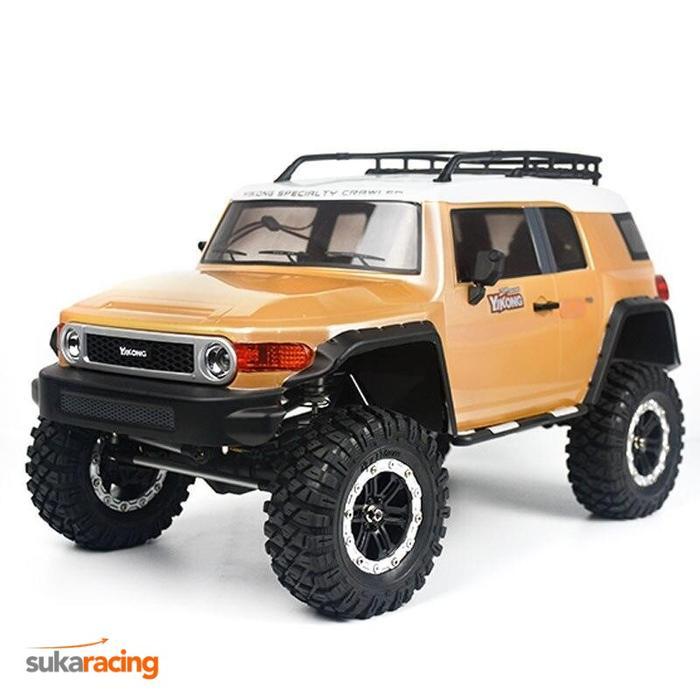 YIKONG YK4103 PRO FJ CRUISER RTR 1/10 4WD ADV ROCK CRAWLER YELLOW