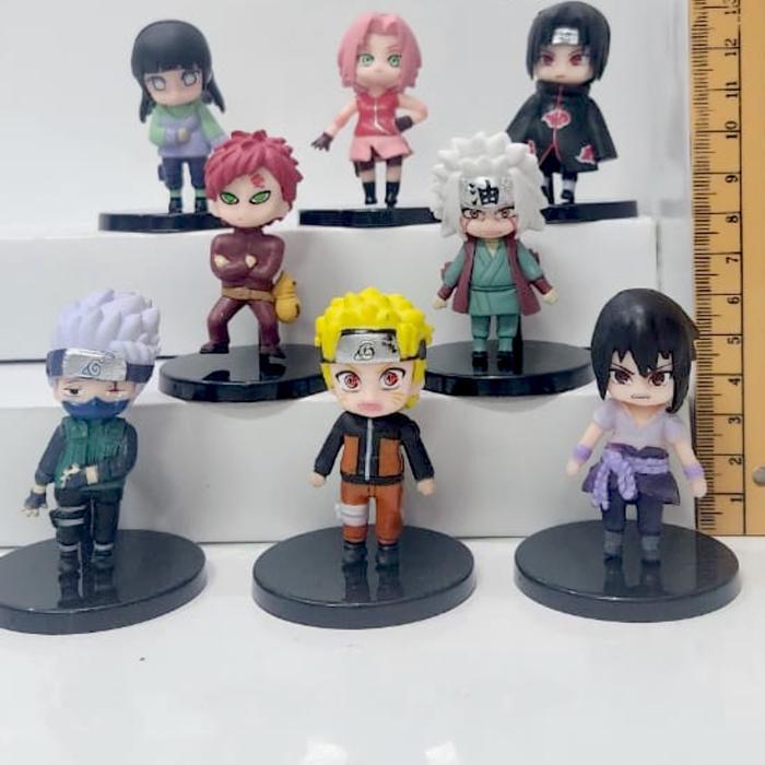 Action Figure Naruto Set 10 Pcs Figur Tbk