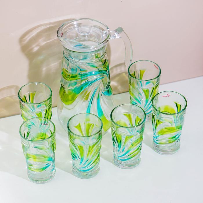 7pcs GLASS JAR SET - BERWARNA