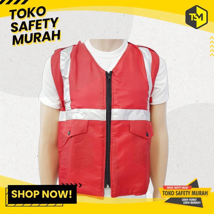 Rompi Safety Busa Proyek Rompi Pekerja Lapangan Safety Vest IMJ